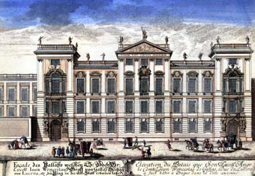 Clam-Gallasv palác kol. r. 1720